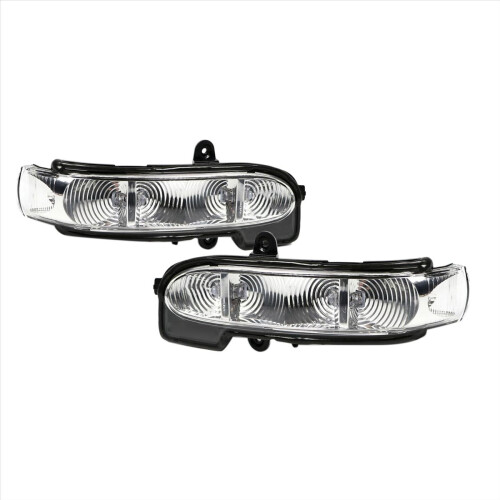 Espelho retrovisor direito do carro com luz LED indicadora de seta