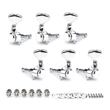 Guitar Tuning Pegs 3L3R Butterfly Head Stable Pitch Metal