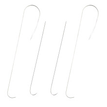 Bead Spinner Needle Stainless Steel Crafting Tools with Threader