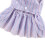 Robe bleu clair à rayures XS - nœud en polyester 12