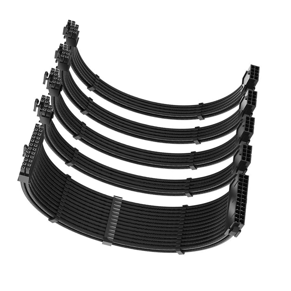 Modular Power Braided Cable Extender Set Atx24pin//Pcie 8Pin Cpu 7627000102003