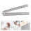 Clear Folding Rulers, Drawing Ruler Math Ruler Measuring length 2