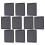 10pcs 12CM PC Fan Dust Filter Screw Fixing PVC 6