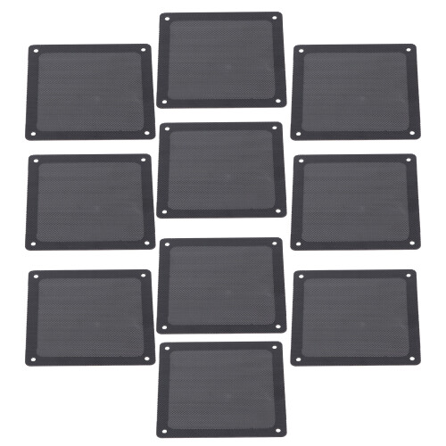 10pcs 12CM PC Fan Dust Filter Screw Fixing PVC 1