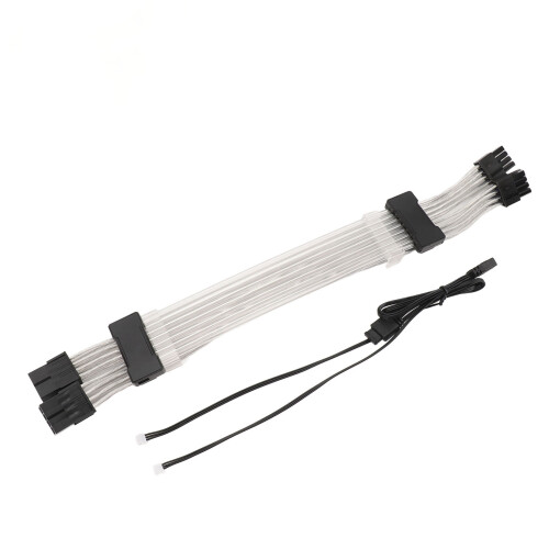 2x8PIN ARGB GPU Power Extension Cable 30cm 2