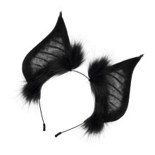 Dark Bat Ears Headband Anime Masquerades Halloween Headwear