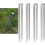 4Pcs Multipurpose Ground Stakes Heavy Duty Hook Galvanized 2