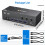 KCEVE KVM303DH Switcher HDMI-Compatible KVM 3 in 3 1