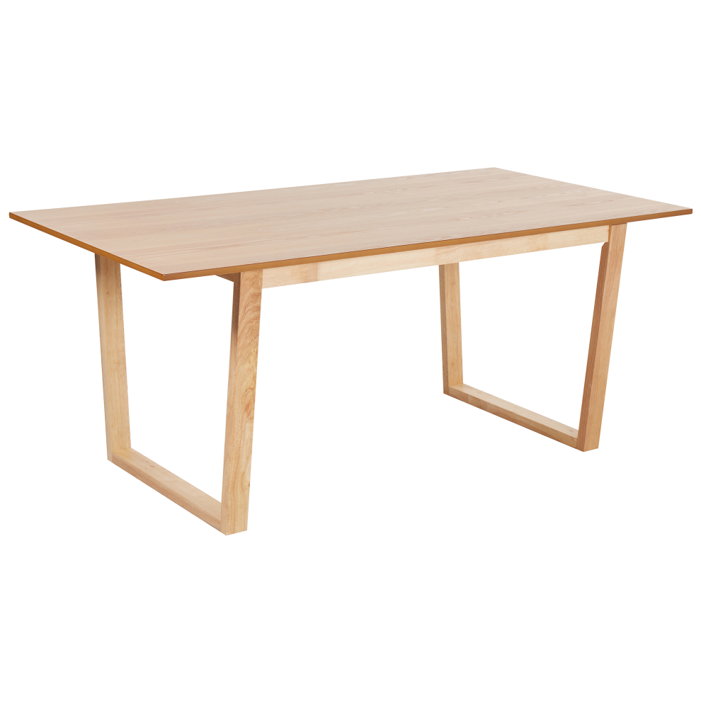 Dining Table CAMDEN Light Ash Wood 180 cm 95 cm