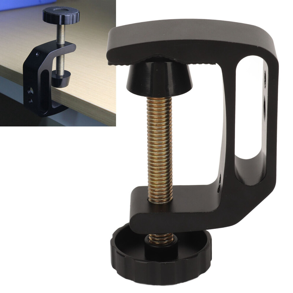 Versatile Aluminium Desktop C Clamp With 1/4In & 3/8In Thread 7891349077708