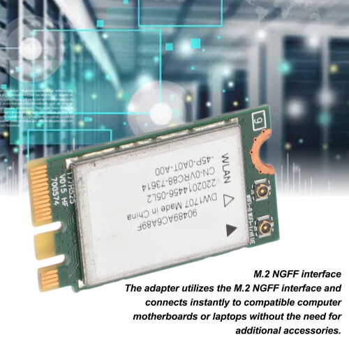 DW1707QCNFA335 M.2 NGFF WiFi 300Mbps BT4.0 Win 2
