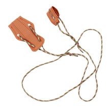 Recurve Bowstring Stringer Tool - Leather Tip Nylon Bowstringer for Easy Installation, Compatible with All Recurve Bows