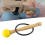 Singing Bowl Mallet Wood Handle Rubber Head Clear 12