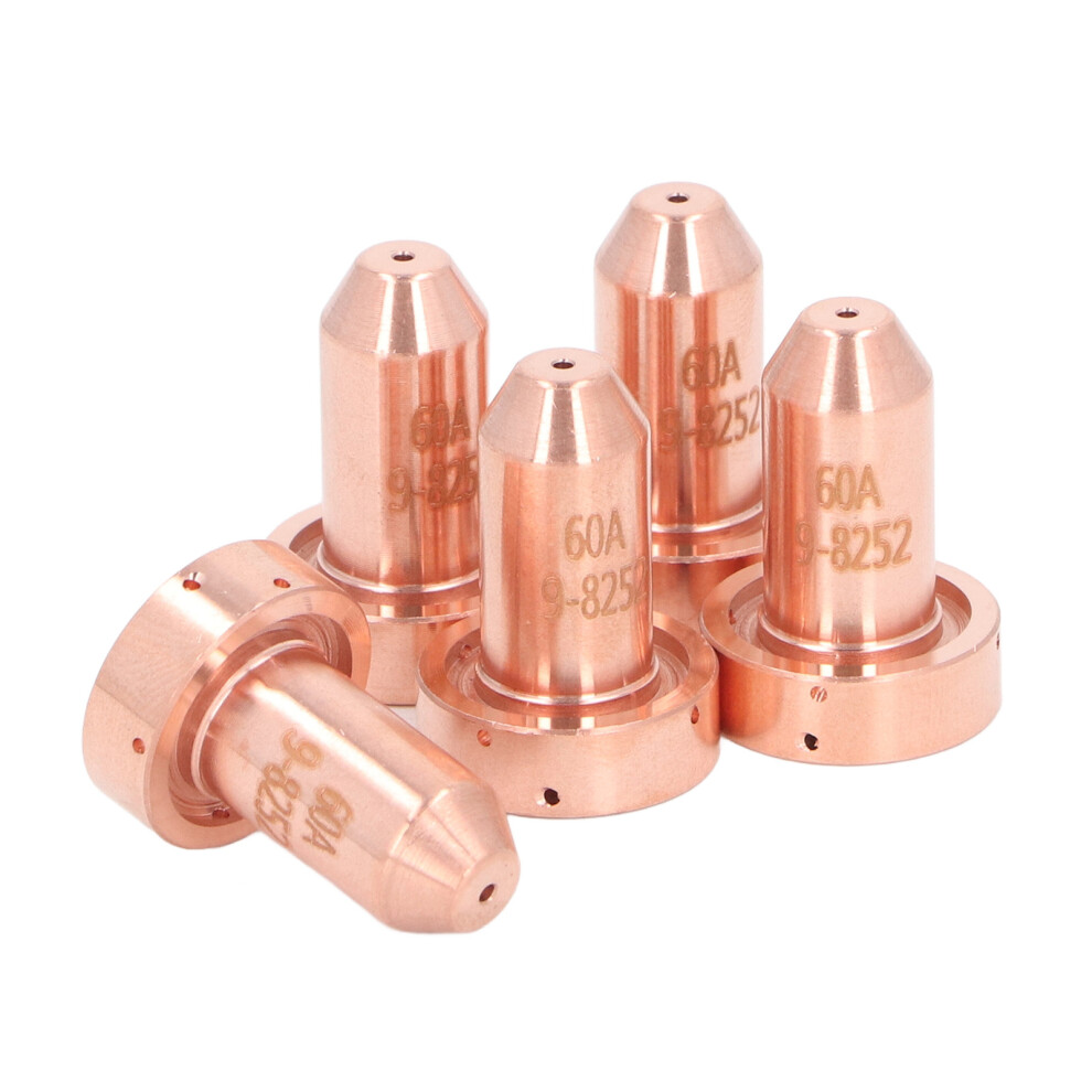 5 Pcs Brass Nozzle Tips 9Â8252 Replacement For Sl60 Sl100 Plasma Torch 4611349079983