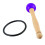 Singing Bowl Mallet Wood Handle Rubber Head Clear 5