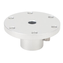 8mm Flansch-Wellenkupplung Aluminium Silber 14041