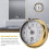 Tidal Clock, Tester Copper Shell Marine for , Wall Hanging Boat Using Tidal Clock, 115mm 3