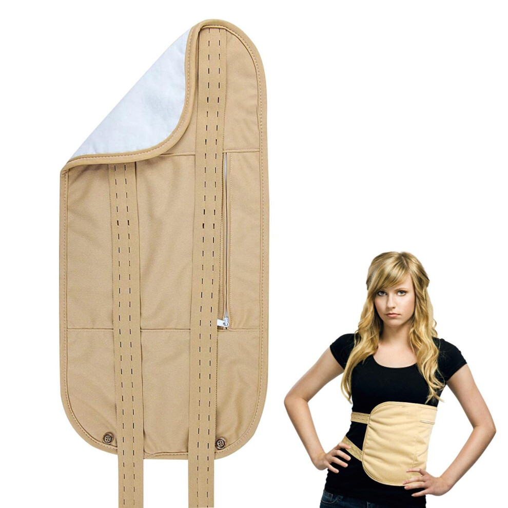 Castor Oil Pack Cotton Wrap for Liver and Abdomen, Reusable Oil Absorption Aid for Muscle Circulation and Digestion