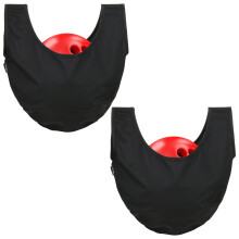 Bowling Seesaw Bag Set - 2 Microfiber Bowling Ball Cleaning Towels for Storage and Maintenance Accessories