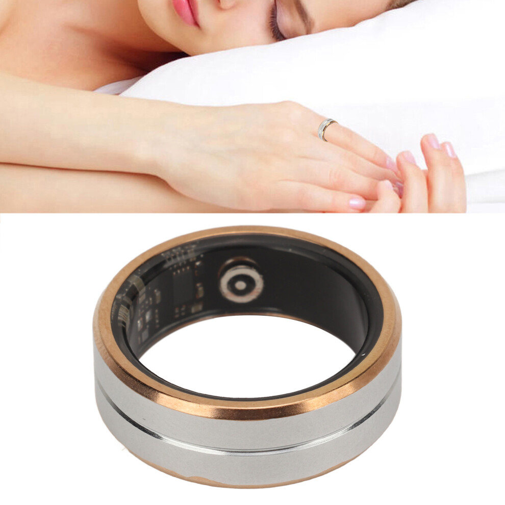 Smart Ring With App Camera Control Ip68 Waterproof Fitness Tracker Silver/Gold 9461349081517