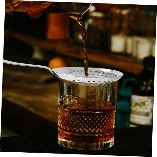 Cocktail Strainer Filter Set - 2pcs Fine Mesh Bar Tools for Professional Bartending and Home Cocktail Mixing 1