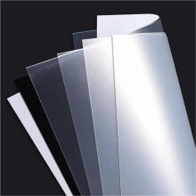 Frosted Translucent PP Plastic Sheets 5pcs 0.3-2mm Thick A4 & A5 Size High Toughness Folding Resistance 100x200x0.4mm