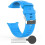 (Blue) Replacement Silicone Soft Watchband Smart Watch Wrist Strap for Polar Vantage V 1