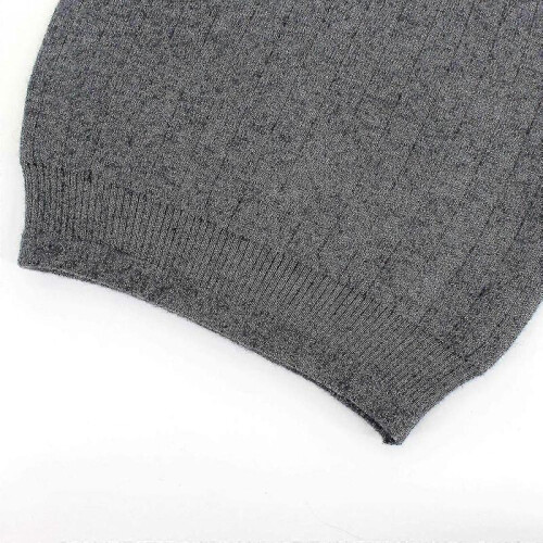 (M, grey) Cashmere Kidney Warmer Back Warmer Elastic Waist Support 1