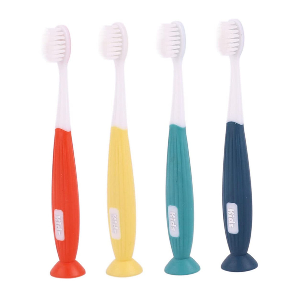4pcs Soft Bristle Toothbrushes for Boys and Girls Ages 2-6 Daily Oral Care and Cleaning, Kid-Friendly Design-image-OPC-PKFGTZ7-NEW