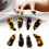 8Pcs Guzheng Finger Picks Silicone Polymer 11
