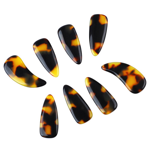 8Pcs Guzheng Finger Picks Silicone Polymer 1