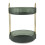 2-Tier 360 drehbarer Make-up-Organizer Grün 3