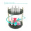2-Tier 360 drehbarer Make-up-Organizer Grün 5