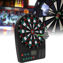 Electronic Dartboard Set with 3 AA Batteries, Multiple Games, Soft Tip