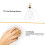 2.4G Wireless Optical Bamboo Mouse 3 Adjustable 6