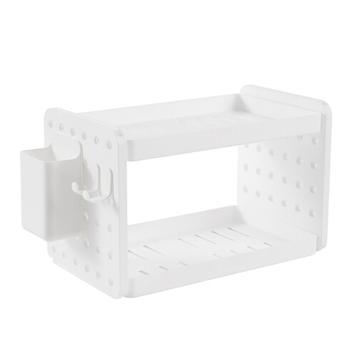 Étagère de bureau à double étage, 400 g, pliable 2