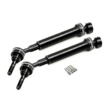2pcs Steel Front/rear Cvd Drive Shaft for Rc Car Traxxas 1/16 Mini E- Summit Slash 4wd,7151