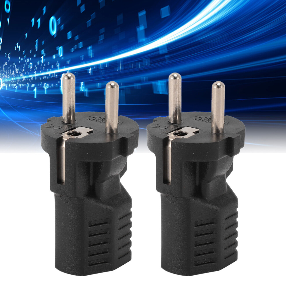 5Â15R Power Adapter Male To Female Plug 2Pcs Copper Pvc 8781349086284