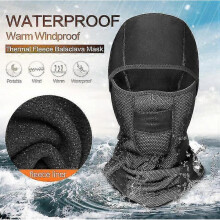 Cold Weather Balaclava Ski Mask Water Resistant And Windproof Fleece Thermal Face Mask