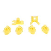 Base antenna per motore RC FPV 5-10 pollici 25 g giallo