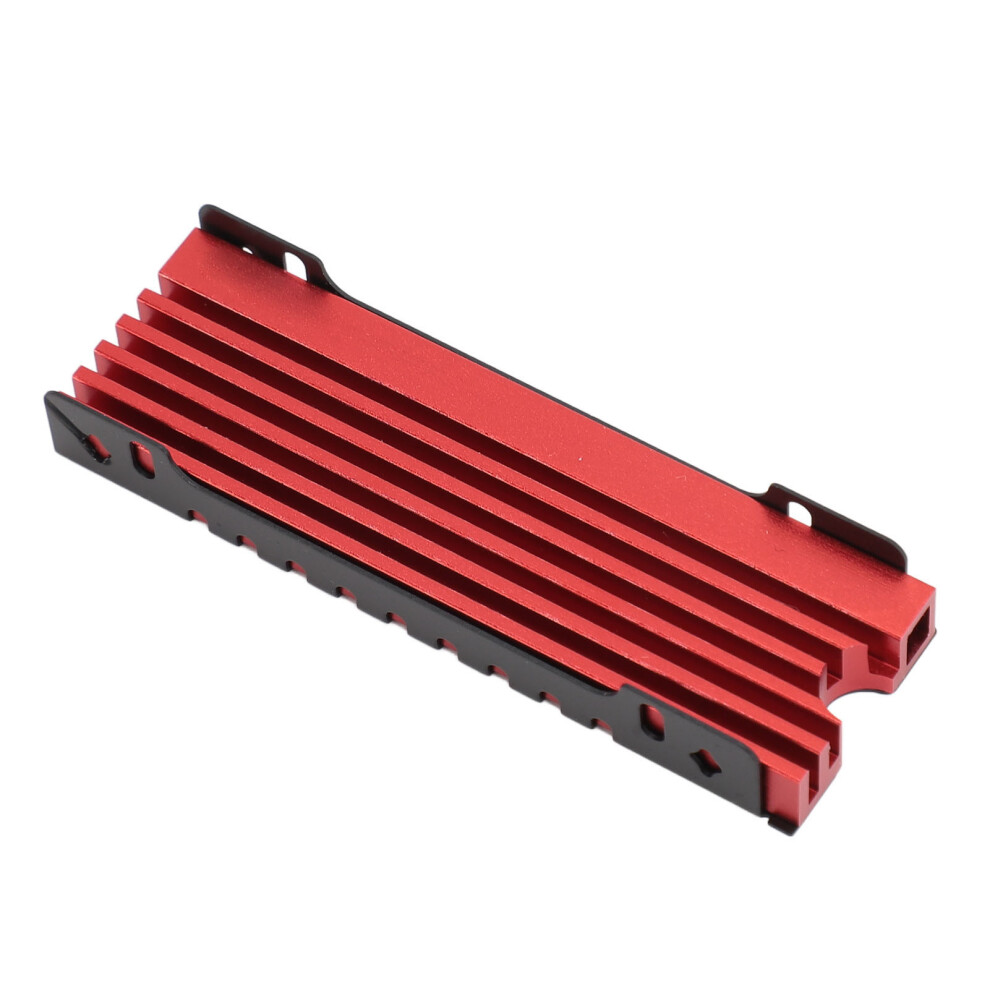 M.2 Nvme 2280 Ssd Heatsink Â Double/Single Sided, 73X23.8x11mm Red 8701349087746