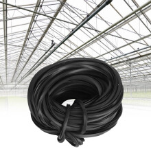 18m Schwarze grüne Gewächshaus-Gummi-Leitung Kabel-Glasscheibenabdichtung Zubehör