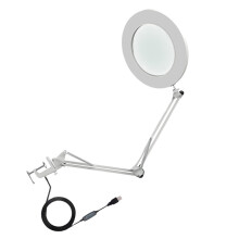 Lente d'ingrandimento 10x con luce LED, 3 colori: bianco