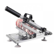 Meat Icing Machine Alloy Stainless Steel Household Manual Thickness Adjustable Meat And Vegetables Icer Kitchen Tools Gadget
