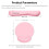 Memory Foam Keyboard Wrist Rest Mouse Pad Set 5