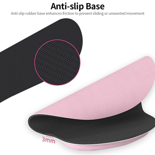 Memory Foam Keyboard Wrist Rest Mouse Pad Set 1