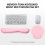 Memory Foam Keyboard Wrist Rest Mouse Pad Set 3