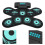 Electronic Drum Set Portable Foldable Built in 14