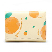(Green) Girls' Tri-Fold Short Wallet Multifunctional and Portable for Daliy LifeH