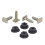 Front Wheel Arch Trim Clips with Screws 12290 4
